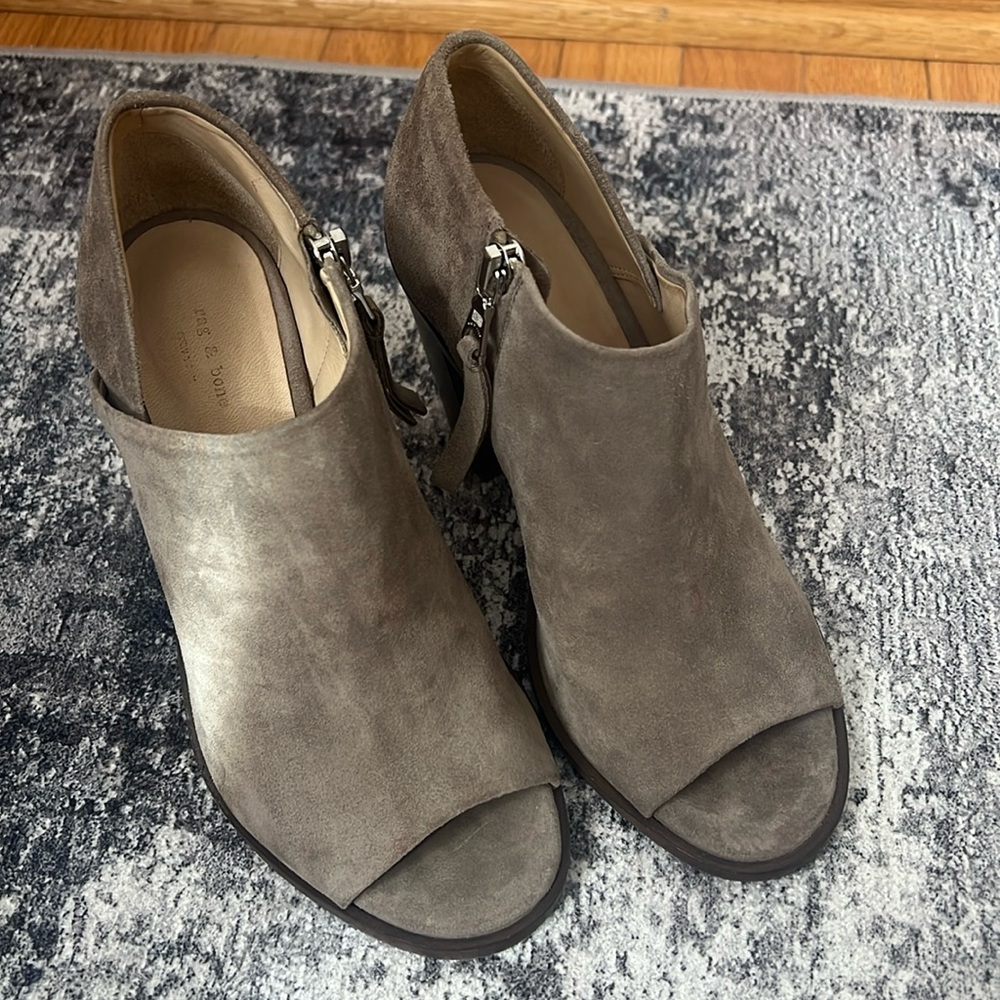 Rag And Bone Suede Booties - image 1
